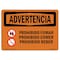 Signmission OSHA Sign, No Smoking No Eating No Drinking Spanish, 24in X 18in Alum, 18" W, 24" L, Landscape OS-WS-A-1824-L-12713 - alternate 1